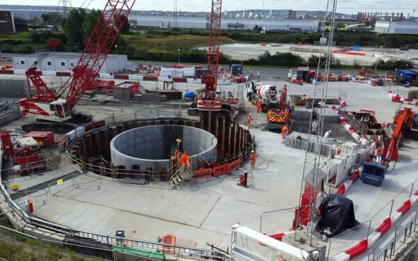 Beckton Site Set up 1