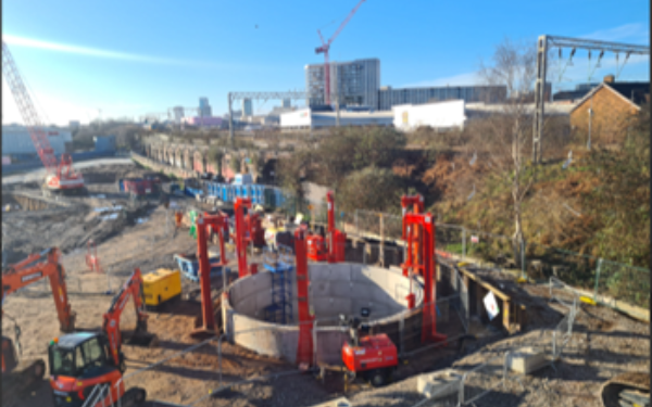 Caisson Sinking (Wet & Dry)