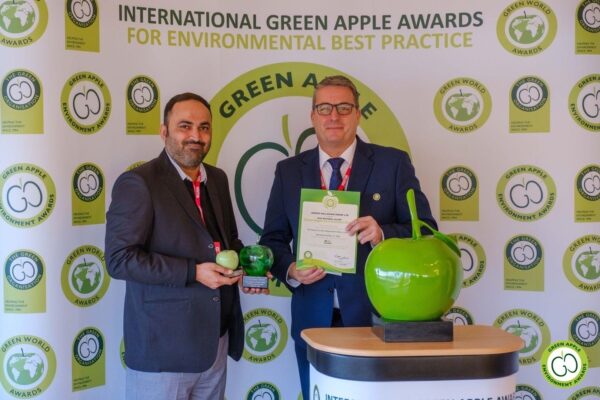 Joseph Gallagher Group is awarded International Green Apple Environment Award