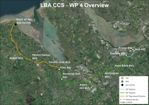 LBA CCS WP4 Overview Map