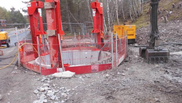 Shaft at A9 Lynbeg Bridge