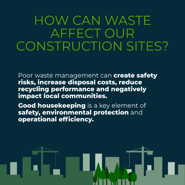 JGL - WORLD CLEAN UP DAY - how can waste affect our construction sites
