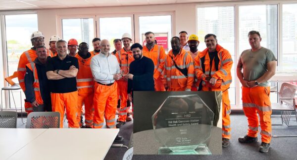 JGL Awarded Subcontractor of the Month at Old Oak Common
