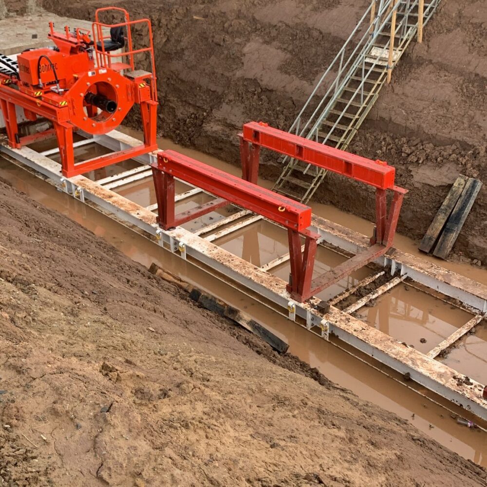 JGL Auger Crossing works