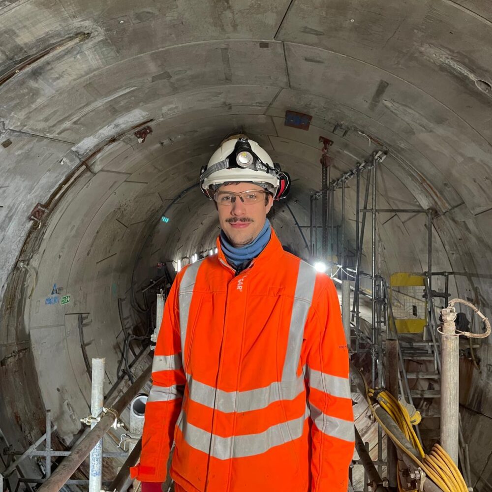 JGL Design team - Tim Craven on site