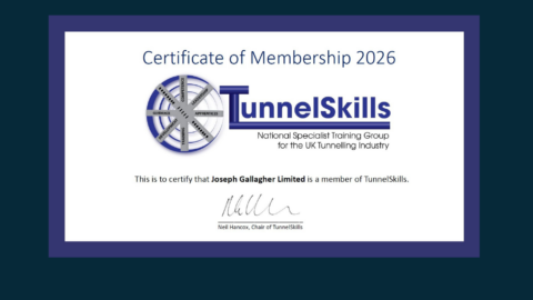 JGL Certificate of Tunnel Skills 2026