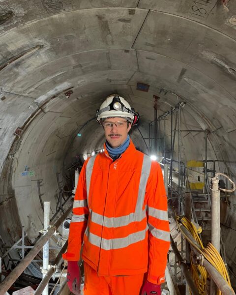 JGL Design team - Tim Craven on site