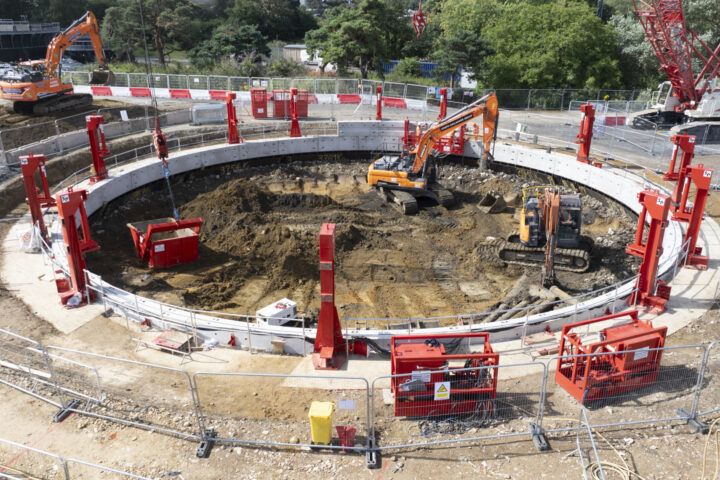 Joseph Gallagher shaft works at Ashford WTW