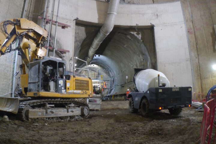 JGL at Tideway Kirtling Street - TBM Launch Tunnels Complete