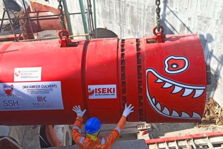 JGL`s TBM at Ma'ameer Culvert Tunnelling Project in Middle East