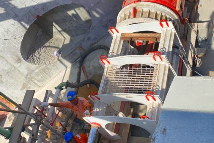 JGL`s works at Ma'ameer Culvert Tunnelling Project