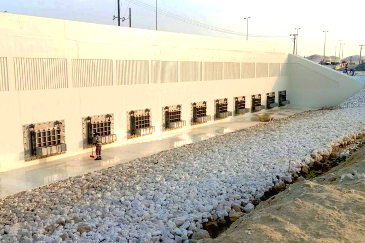 JGL`s  at Ma'ameer Culvert Tunnelling Project site view