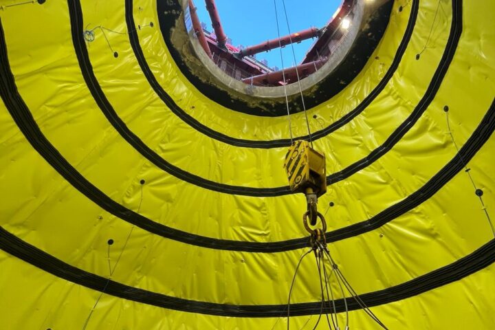 JGL at MRVS Satellite Shaft Waterproofing steel