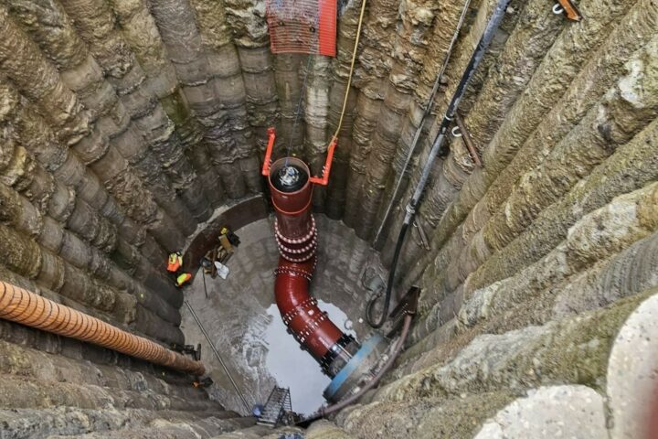 Joseph Gallagher Ltd works at Kendal Shaft Pipework