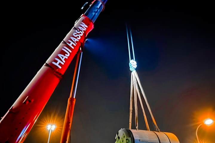 JGL at Zinj TS Bahrain TBM in the night