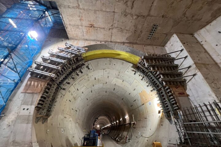 JGL tunnelling works at South Ruislip