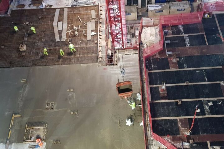 Joseph Gallagher Ltd at Sovereign Court Phase 2 night view
