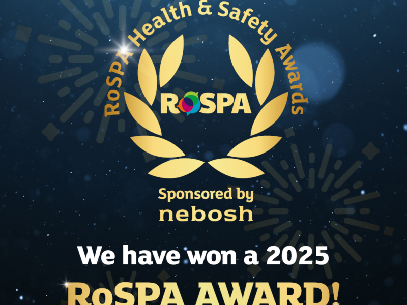 Joseph Gallagher Ltd Awarded RoSPA Gold Medal for Seven Consecutive Gold Awards