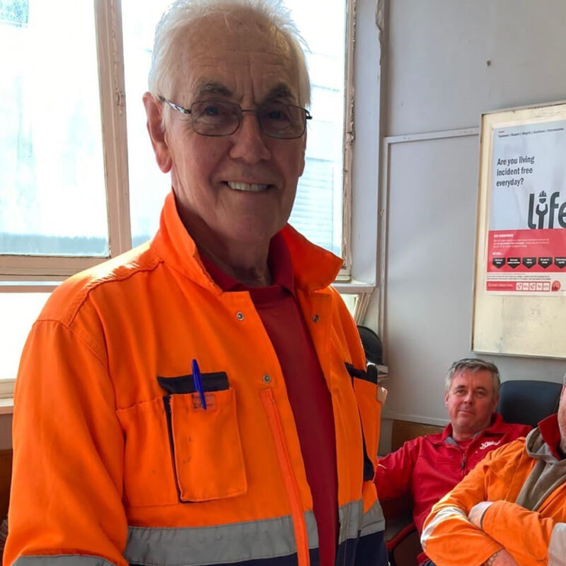 61 years of service come to an end