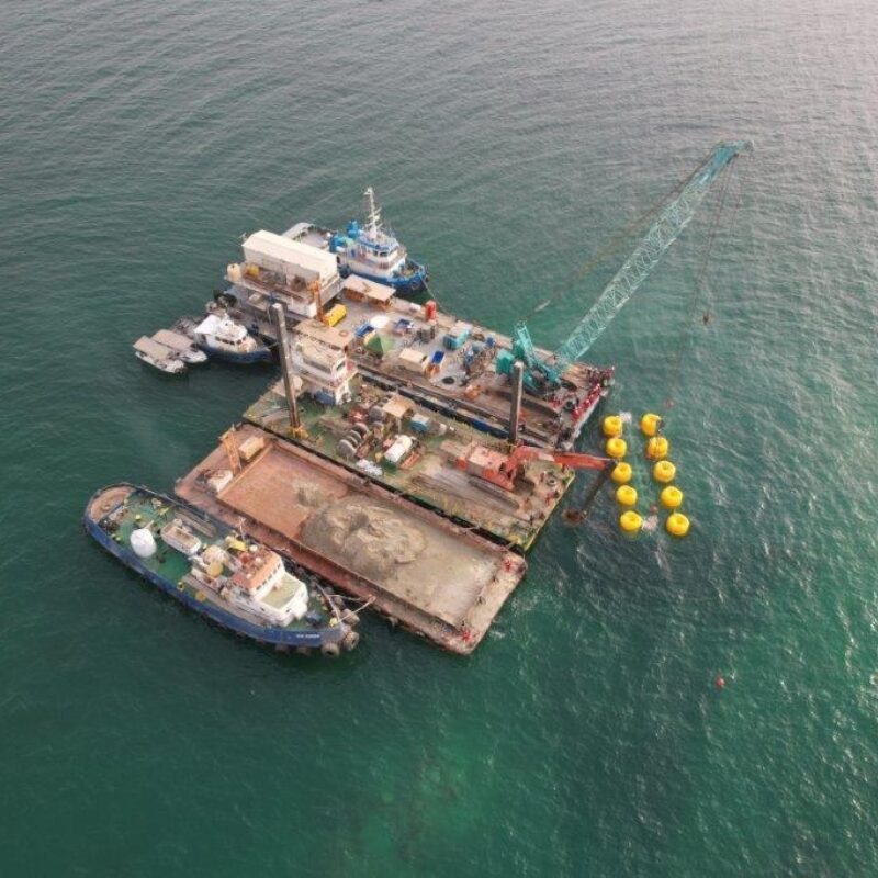 TBM recovery in the Arabian Gulf.