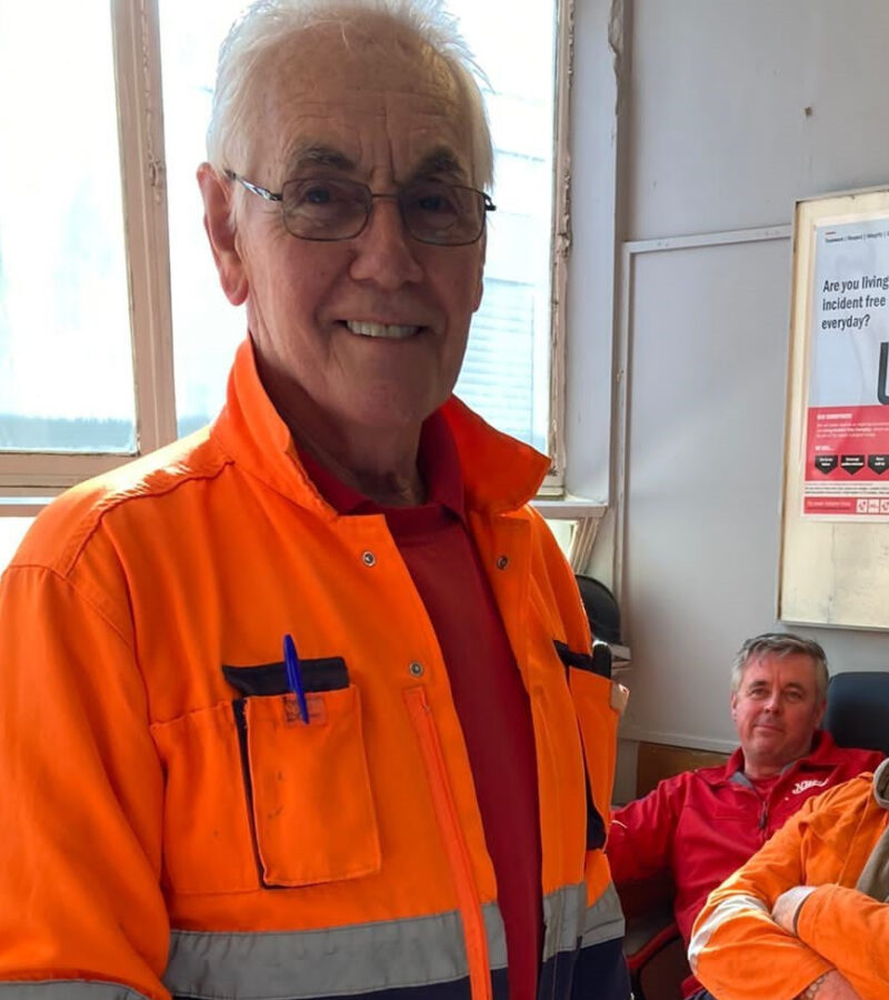 61 years of service come to an end