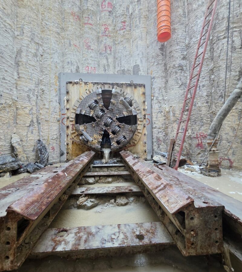1600 TBM breakthrouhg at Sheikh Isa Bin Salmun Bahrain (SIBS)